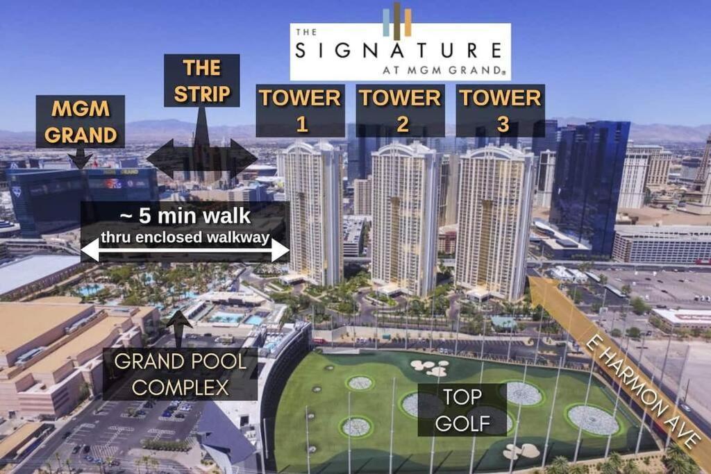 לאס וגאס 11Th Floor Mgm Signature Studio:Strip View, No Fee מראה חיצוני תמונה