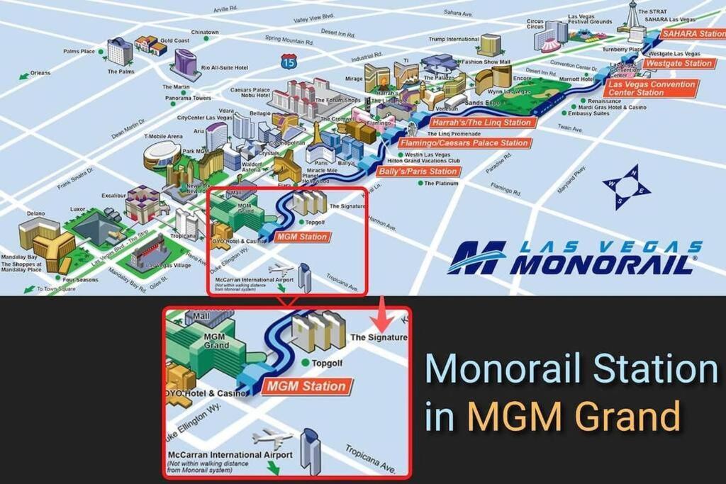 לאס וגאס 11Th Floor Mgm Signature Studio:Strip View, No Fee מראה חיצוני תמונה